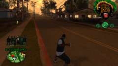 Mit Groove-HUD St. 4Life für GTA San Andreas