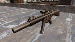 Pistolet mitrailleur HK MP5SD2 pour GTA 4