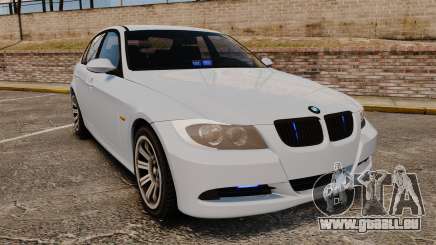 BMW 330i Unmarked Police [ELS] pour GTA 4