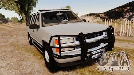 Chevrolet Suburban 1999 Police [ELS] pour GTA 4