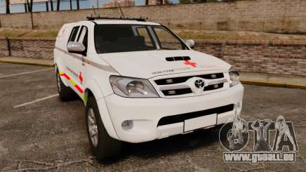 Toyota Hilux French Red Cross [ELS] pour GTA 4