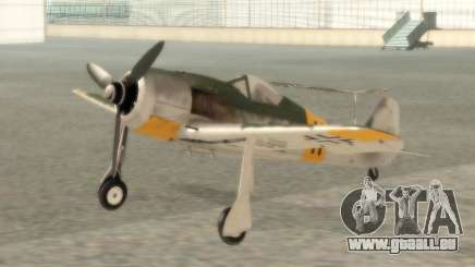 Focke-Wulf FW-190 F-8 für GTA San Andreas