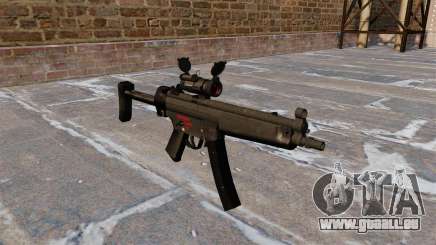 Maschinenpistole HK MR5A3 für GTA 4