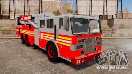 MTL Tour d'Échelle Firetruck [ELS-EPM] (pompiers) pour GTA 4