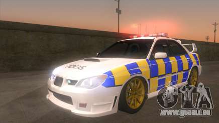 Subaru Impreza 2006 WRX STi Police Malaysian für GTA San Andreas