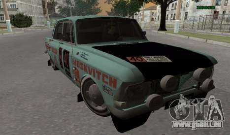 Moskvitch 412 Rallye pour GTA San Andreas