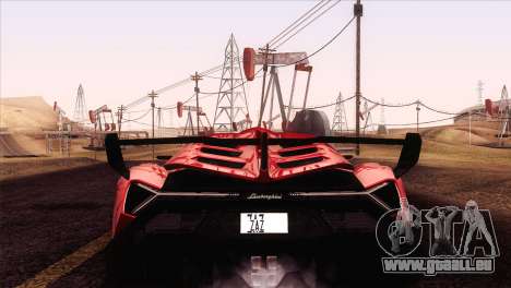 Lamborghini Veneno Roadster LP750-4 2014 pour GTA San Andreas