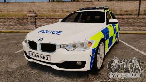 BMW 330d Touring (F31) 2014 Police [ELS] pour GTA 4