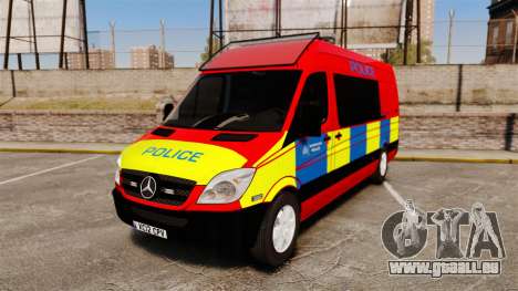 Mercedes-Benz Sprinter 313 CDI Police [ELS] pour GTA 4