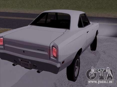 Plymouth Road Runner 383 1969 pour GTA San Andreas