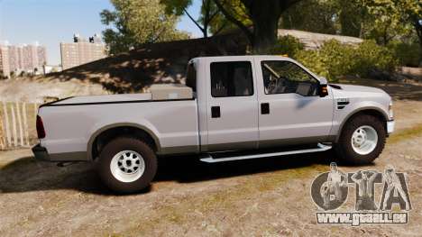 Ford F-250 Super Duty Police Unmarked [ELS] pour GTA 4
