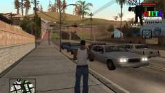 C-HUD A.C.A.B pour GTA San Andreas