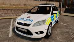 Ford Focus Estate British Police [ELS] für GTA 4
