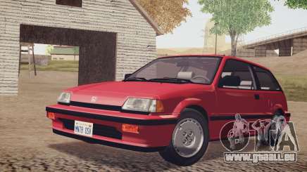 Honda Civic Si 1986 HQLM pour GTA San Andreas