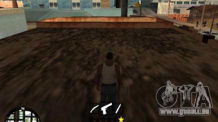 Cleo Hud Cameron Rosewood für GTA San Andreas