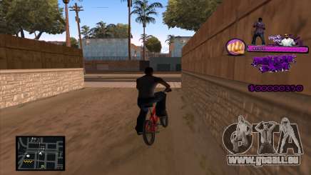 C-HUD Ballas Gang für GTA San Andreas