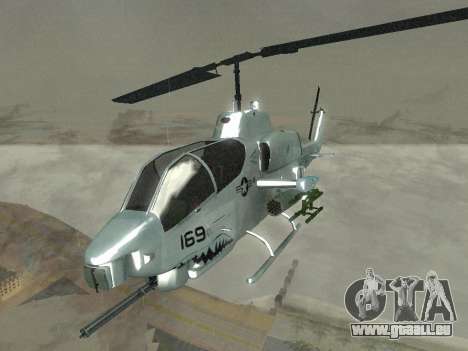AH-1W Super Cobra pour GTA San Andreas