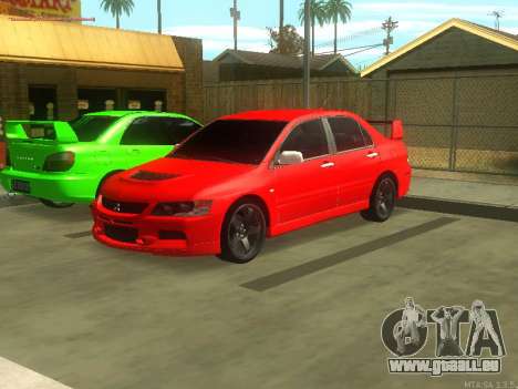 Mitsubishi Lancer Evo VIII für GTA San Andreas