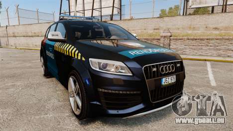 Audi Q7 Hungarian Police [ELS] für GTA 4