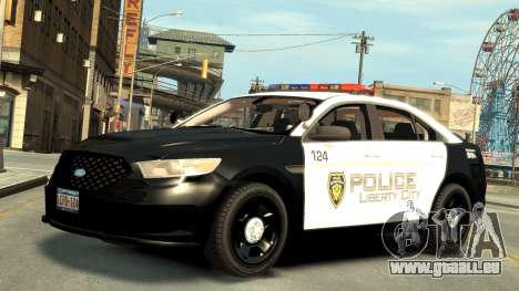 Ford Police Interceptor LCPD 2013 [ELS] pour GTA 4