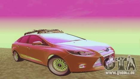 Ford Focus Berline Hellaflush pour GTA San Andreas