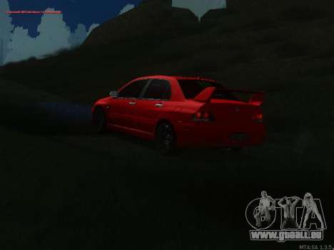 Mitsubishi Lancer Evo VIII für GTA San Andreas