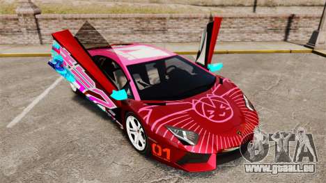 Lamborghini Aventador LP700-4 2012 [EPM] Miku für GTA 4