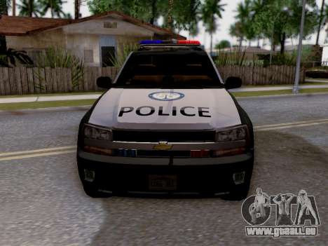 Chevrolet TrailBlazer Police pour GTA San Andreas