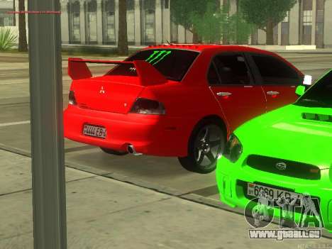 Mitsubishi Lancer Evo VIII für GTA San Andreas