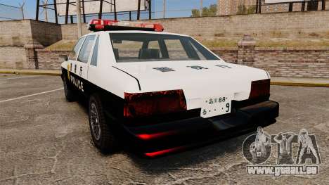 GTA SA Japanese Police Cruiser [ELS] für GTA 4