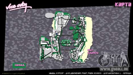 Symbole Karte von GTA V für GTA Vice City