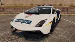 Lamborghini Gallardo Hungarian Police [ELS] für GTA 4