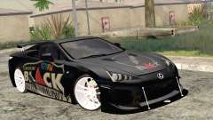 Lexus LFA Street Edition Djarum Black für GTA San Andreas