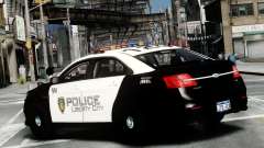 Ford Police Interceptor LCPD 2013 [ELS] pour GTA 4
