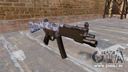 Le pistolet mitrailleur HK MP5 pour GTA 4