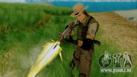 Resident Evil Apocalypse S.T.A.R.S. Sniper Skin für GTA San Andreas