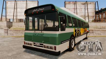 Iranien de la peinture de bus pour GTA 4