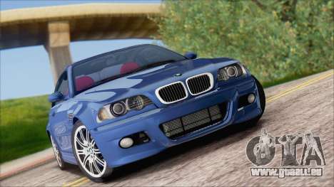 BMW M3 E46 2002 pour GTA San Andreas