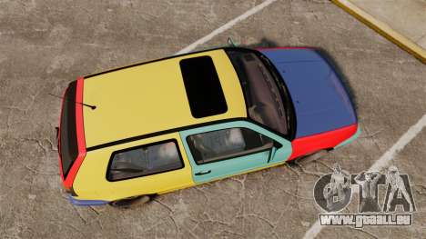 Volkswagen Golf MK3 Harlequin pour GTA 4