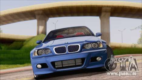 BMW M3 E46 2002 pour GTA San Andreas