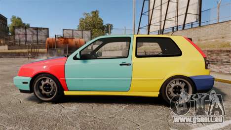 Volkswagen Golf MK3 Harlequin pour GTA 4