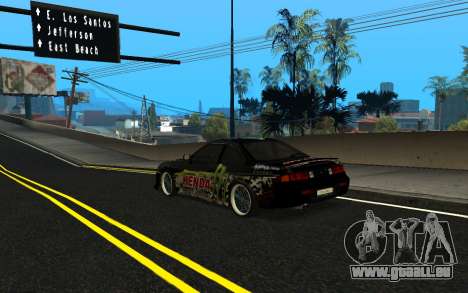Nissan Silvia S14 Monster Energy KENDA Tire für GTA San Andreas