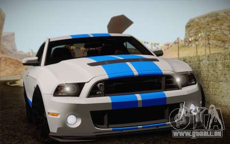 Ford Shelby GT500 2013 für GTA San Andreas