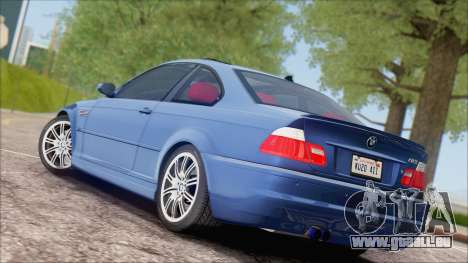 BMW M3 E46 2002 pour GTA San Andreas