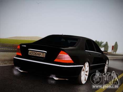 Mercedes-Benz S600 für GTA San Andreas