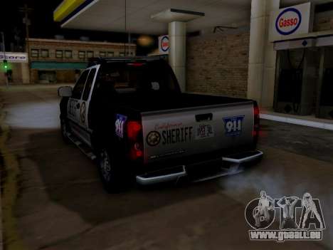 Chevrolet Colorado Sheriff pour GTA San Andreas