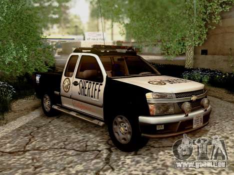 Chevrolet Colorado Sheriff pour GTA San Andreas