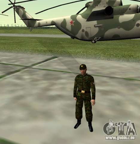 Combattant de l'Armée russe v 2.0 pour GTA San Andreas