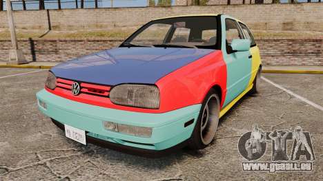 Volkswagen Golf MK3 Harlequin pour GTA 4