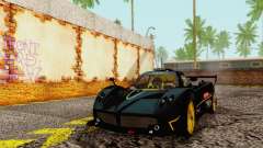Pagani Zonda Type R Black für GTA San Andreas